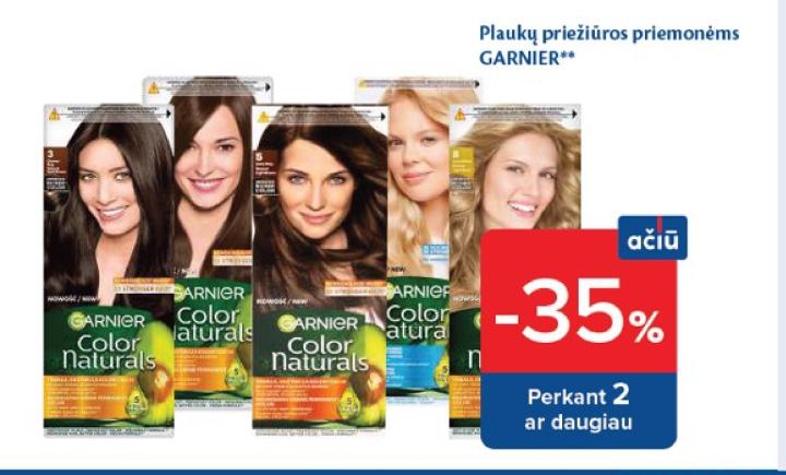 Plaukų priežiūros priemonėms GARNIER