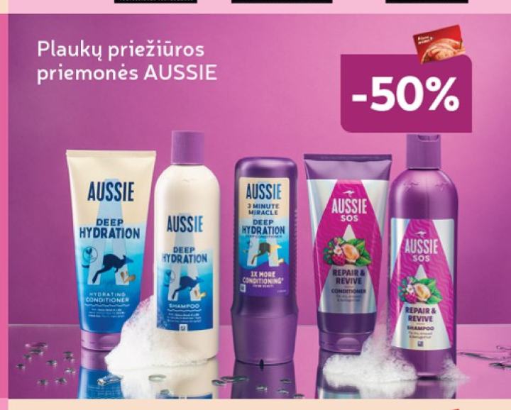 Plaukų priežiūros priemonės AUSSIE