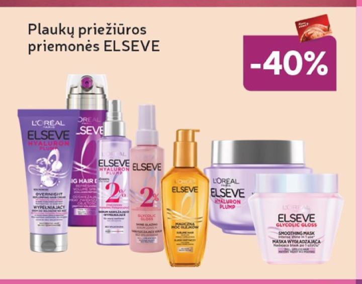 Plaukų priežiūros priemonės ELSEVE