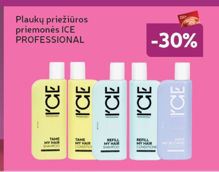 Plaukų priežiūros priemonės ICE PROFESSIONAL