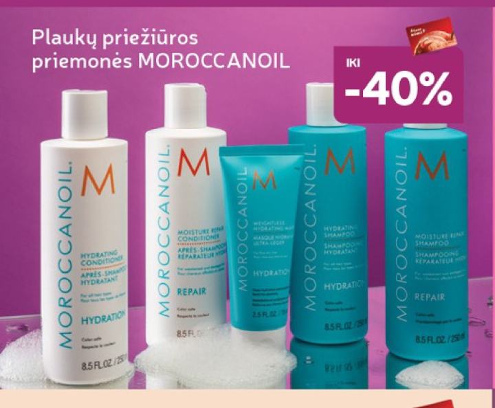 Plaukų priežiūros priemonės MOROCCANOIL