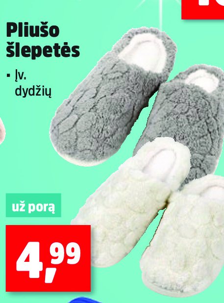 Pliušo šlepetės