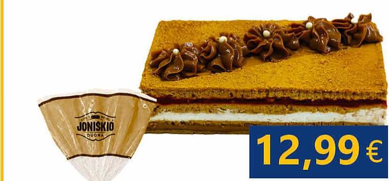 Plokštainis MEDUTIS su braškėmis