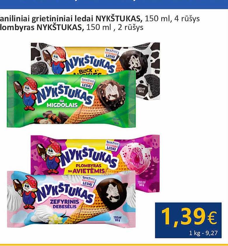 Plombyras NYKŠTUKAS, 150 ml