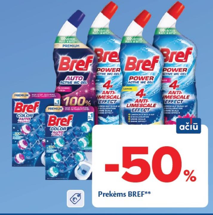 Prekėms BREF