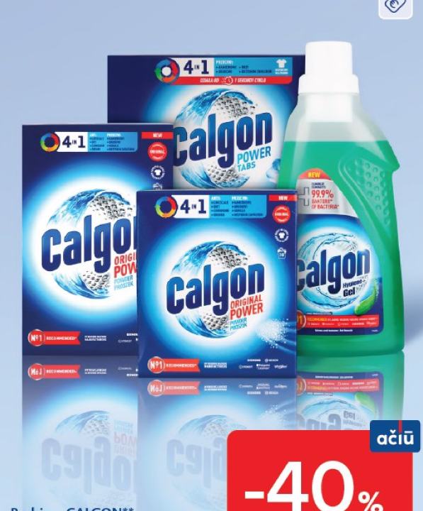 Prekėms CALGON