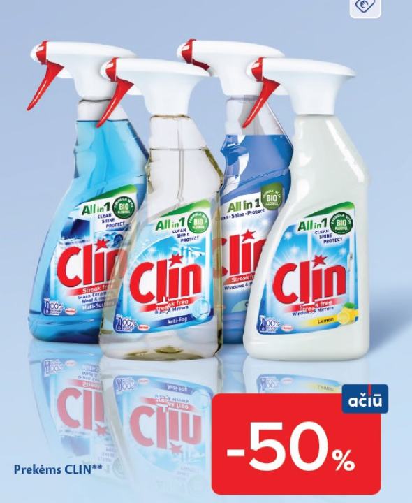 Prekėms CLIN
