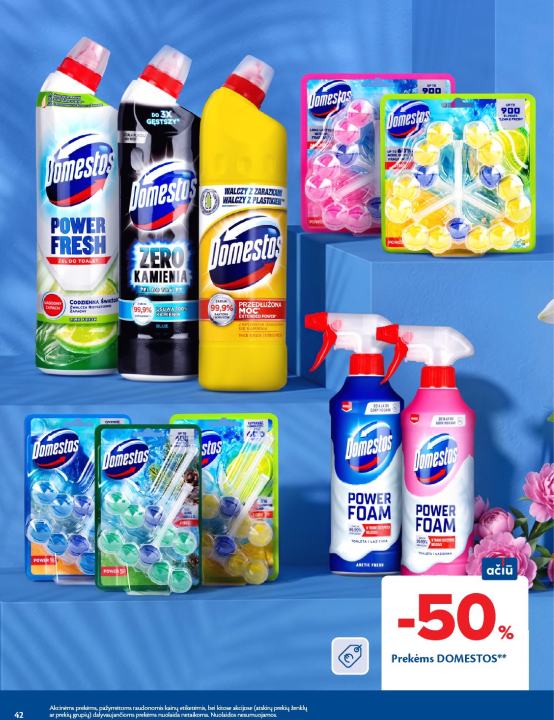 Prekėms DOMESTOS
