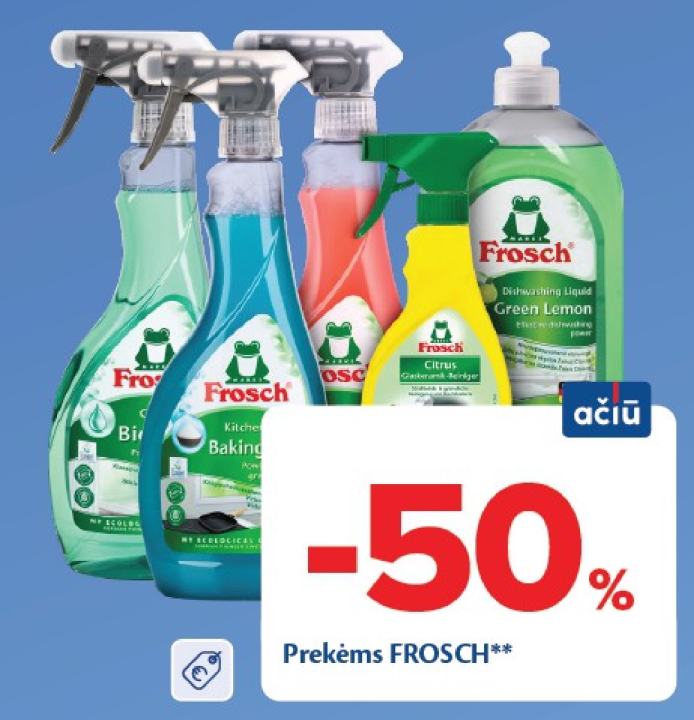 Prekėms FROSCH