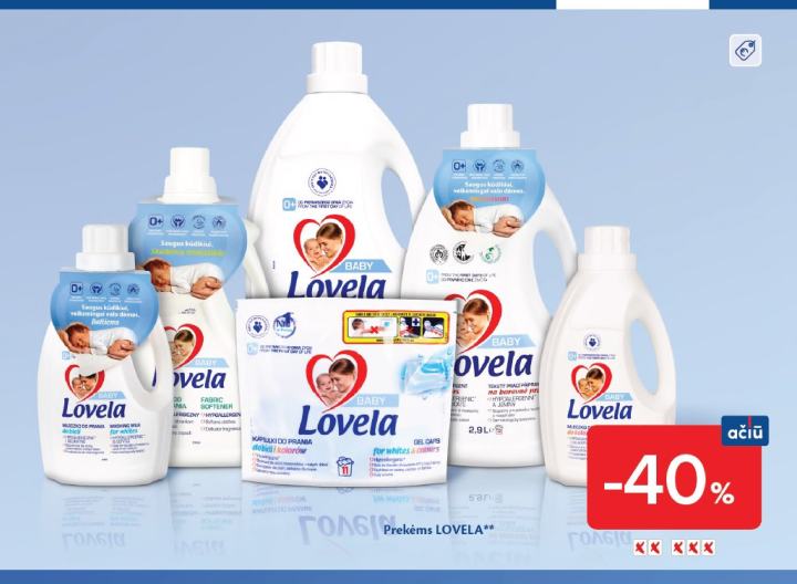 Prekėms LOVELA