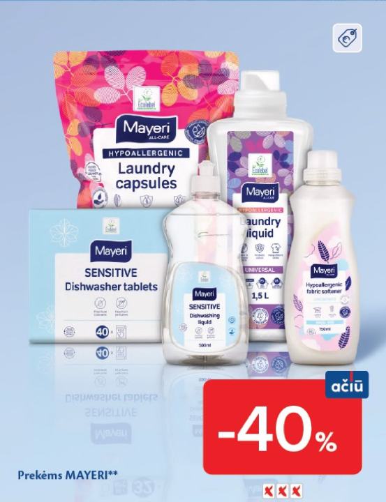 Prekėms MAYERI