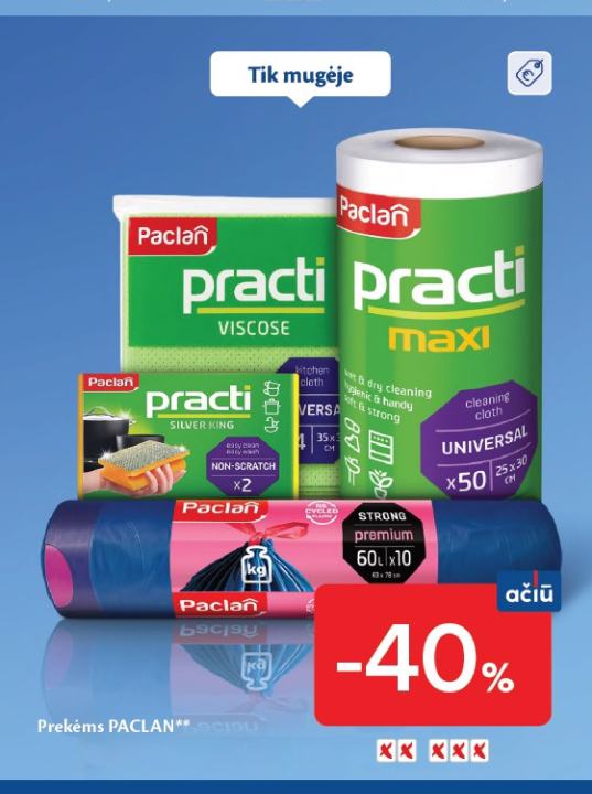 Prekėms PACLAN