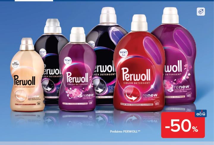 Prekėms PERWOLL