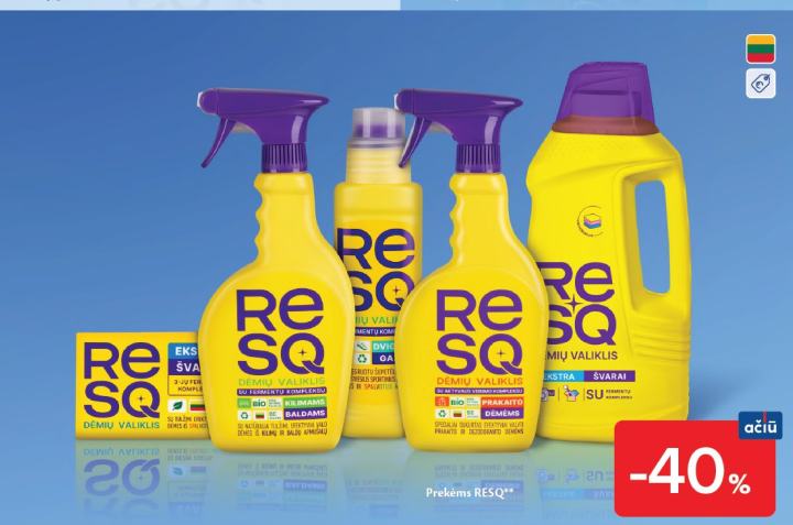 Prekėms RESQ