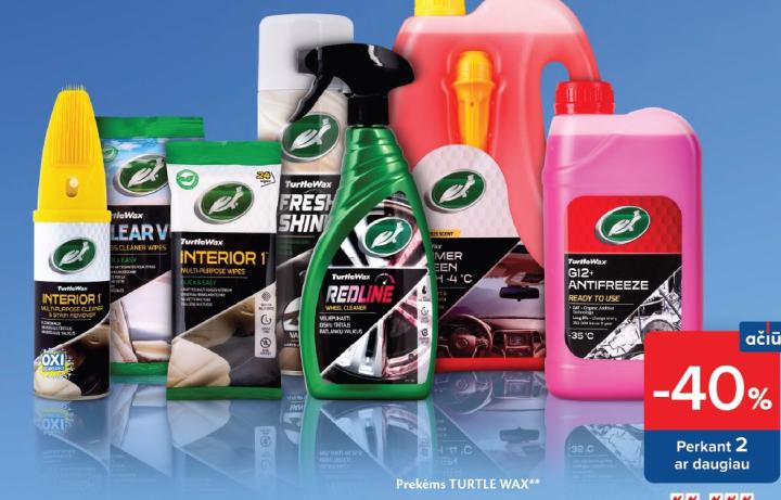 Prekėms TURTLE WAX