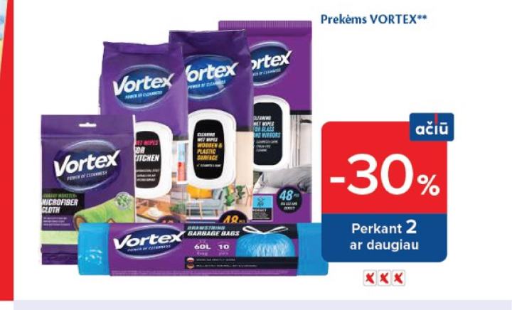 Prekėms VORTEX