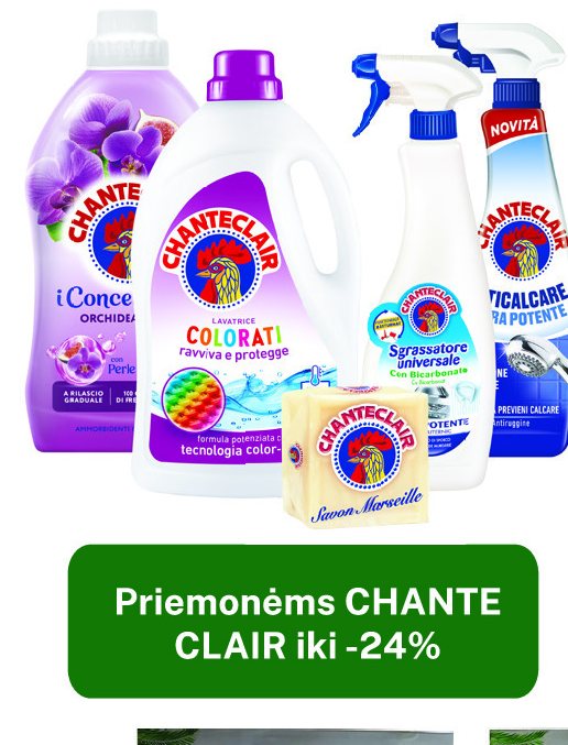 Priemonėms CHANTE CLAIR