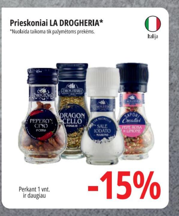 Prieskoniai LA DROGHERIA