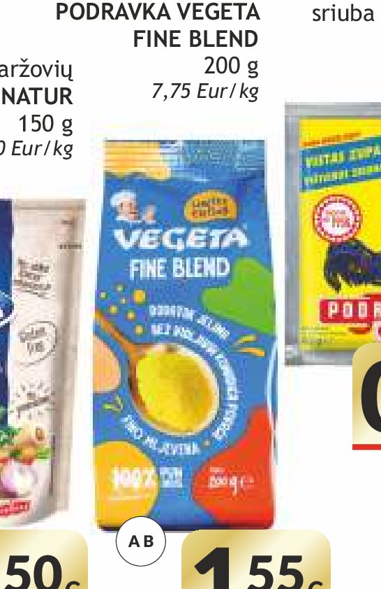 Prieskoniai PODRAVKA VEGETA FINE BLEND, 200 g