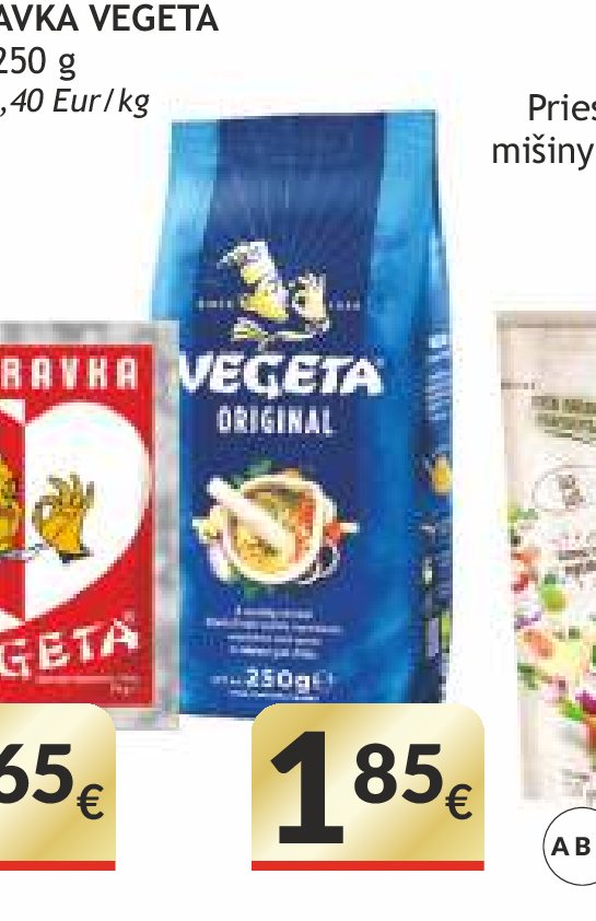 Prieskoniai PODRAVKA VEGETA ORIGINAL, 250 g