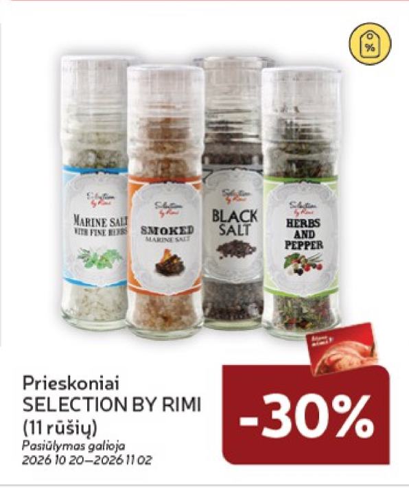 Prieskoniai SELECTION BY RIMI
