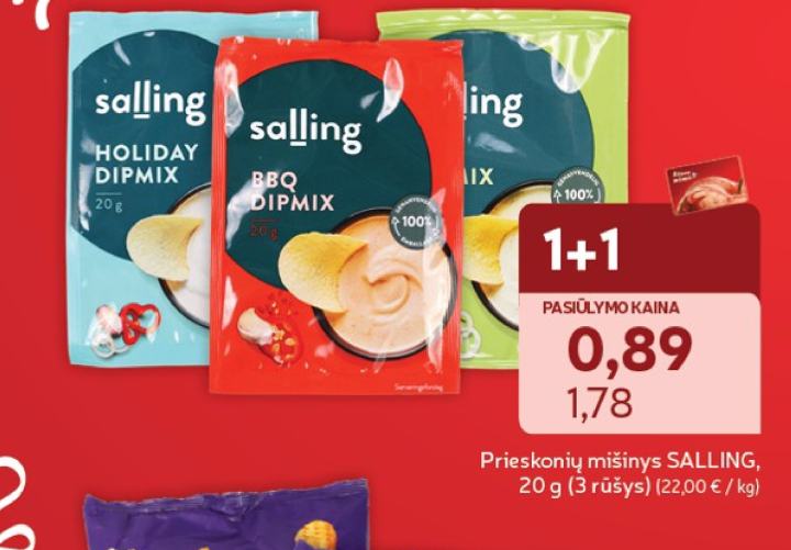 Prieskonių mišinys SALLING, 20 g