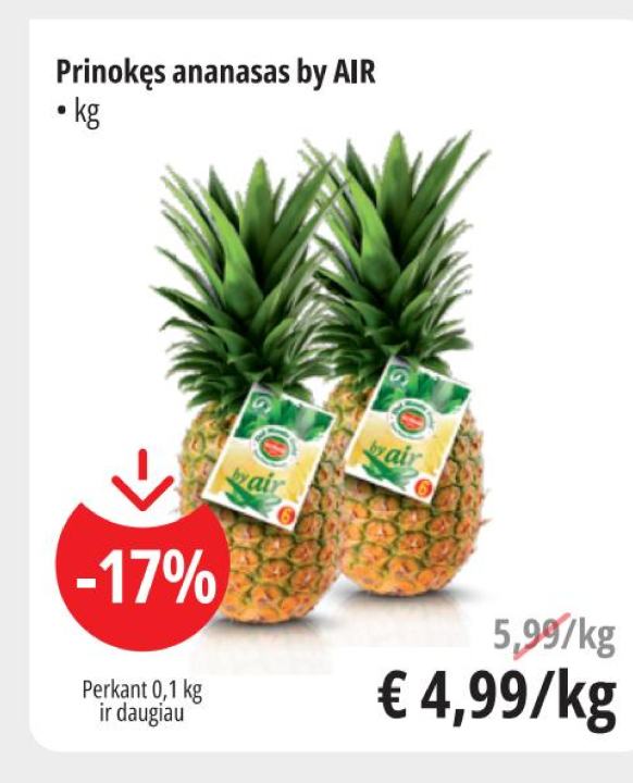 Prinokęs ananasas by AIR