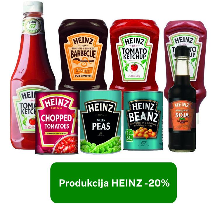 Produkcija HEINZ