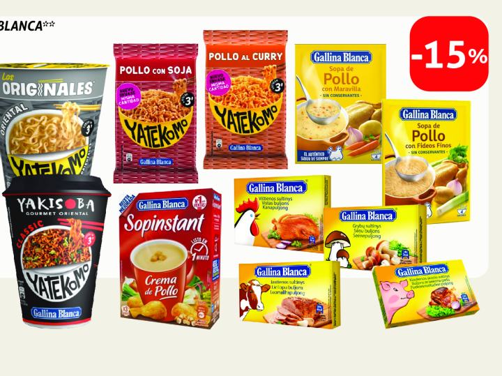 Produkcijai GALLINA BLANCA