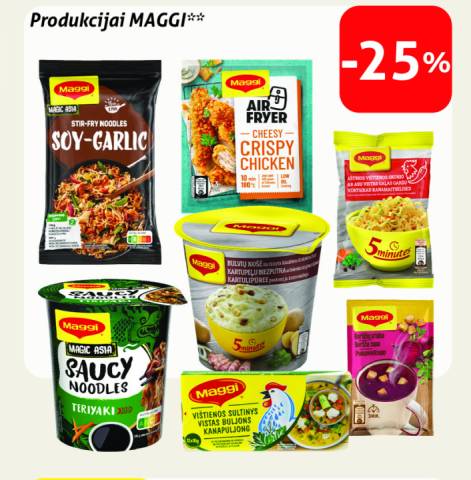 Produkcijai MAGGI