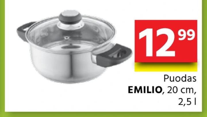 Puodas EMILIO, 20 cm