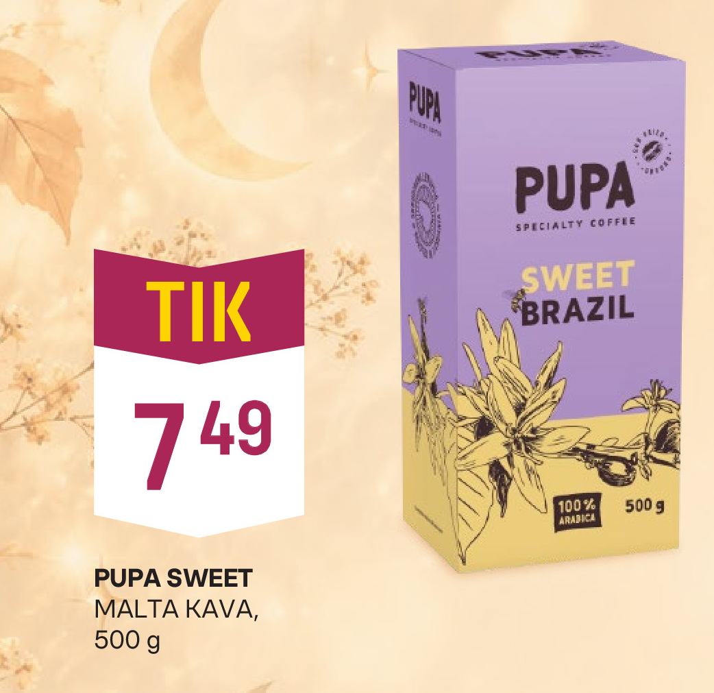 PUPA SWEET MALTA KAVA, 500 g