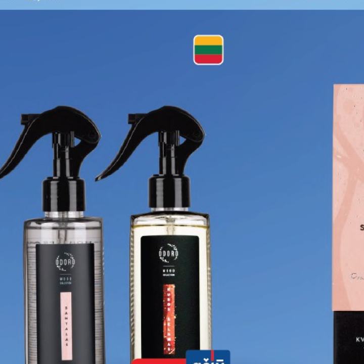 Purškiamasis kvapas ODORO MOOD, 200 ml