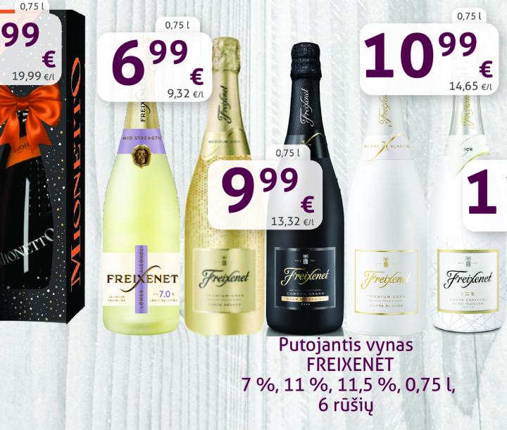 Putojantis vynas FREIXENET, 0.75 l