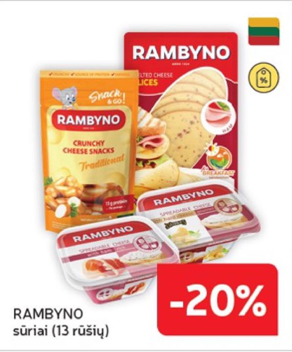 RAMBYNO sūriai