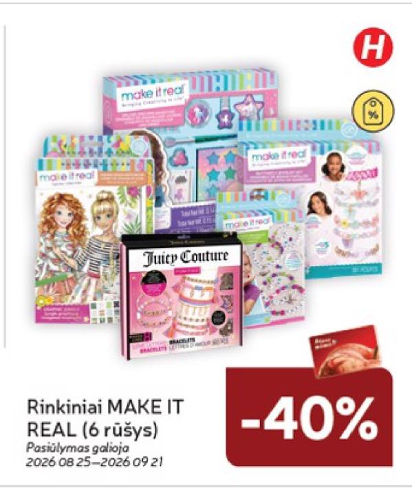 Rinkiniai MAKE IT REAL
