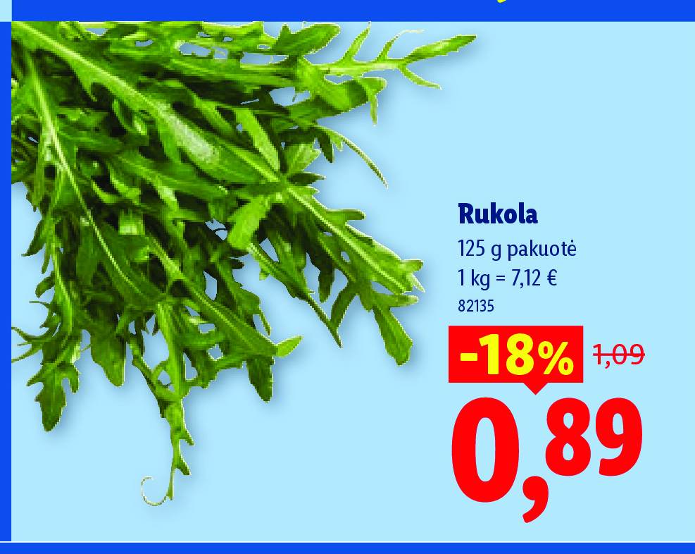 Rukola, 125 g