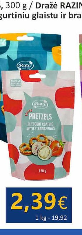 Rutuliukai "Pretzels", 120 g