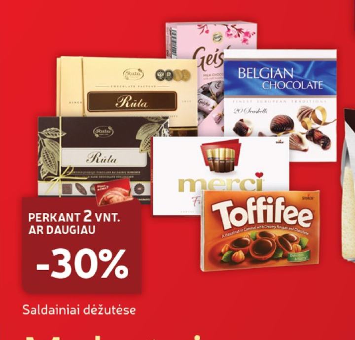 Saldainiai dėžutėse