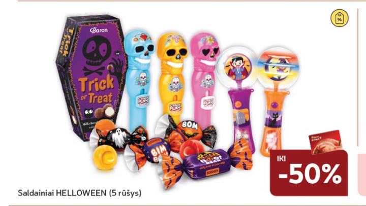 Saldainiai HELLOWEEN