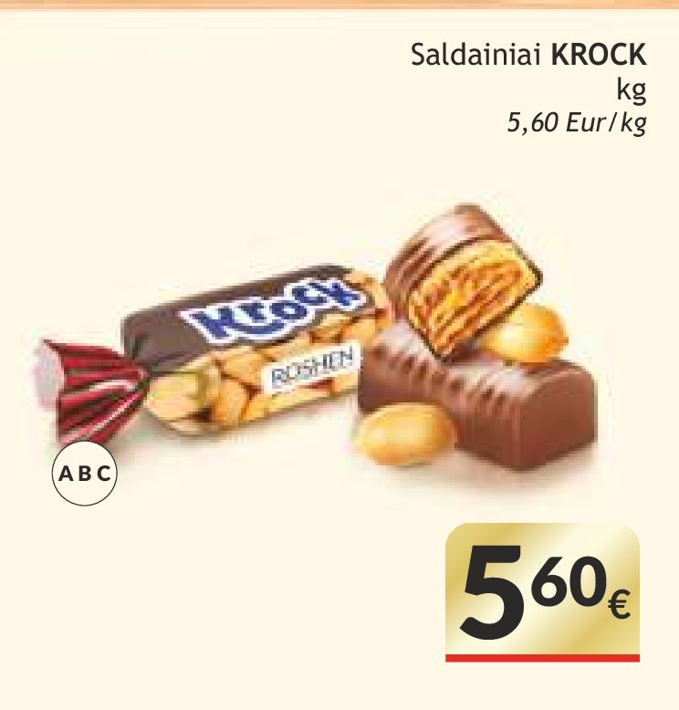 Saldainiai KROCK