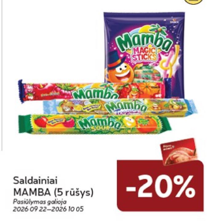 Saldainiai MAMBA
