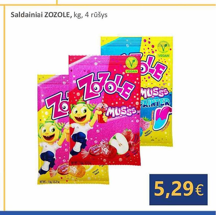 Saldainiai ZOZOLE