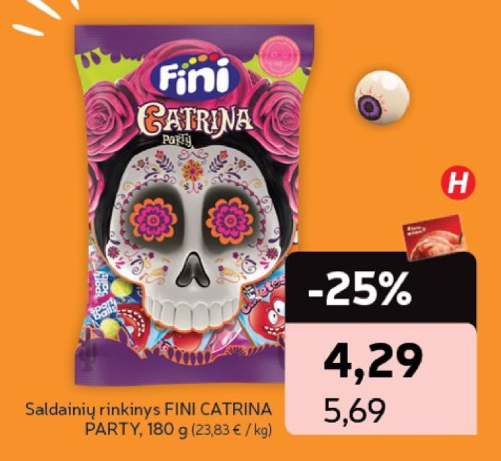 Saldainių rinkinys FINI CATRINA PARTY, 180 g