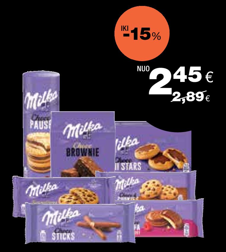 Saldumynams MILKA
