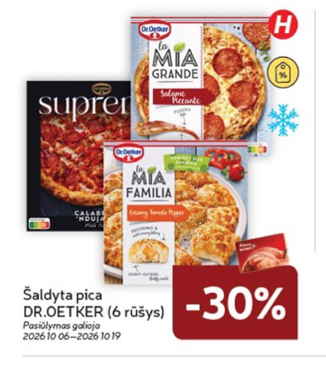 Šaldyta pica DR.OETKER