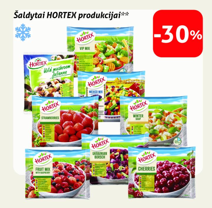 Šaldytai HORTEX produkcijai
