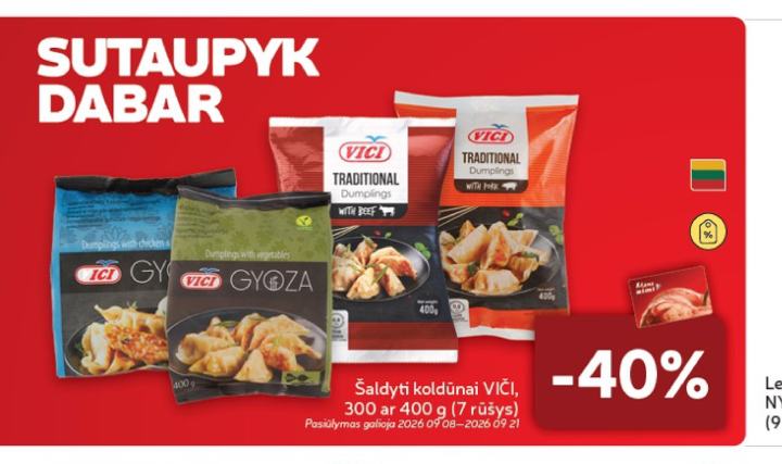 Šaldyti koldūnai VIČI, 400 g