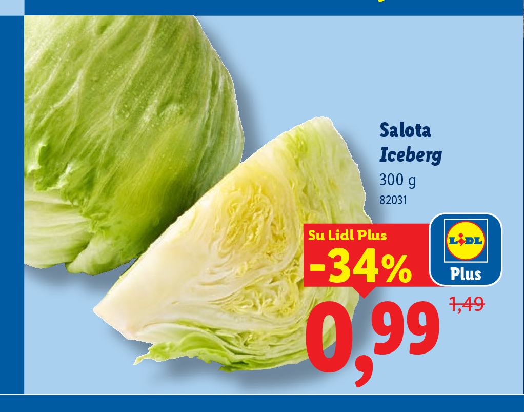 Salota Iceberg, 300 g