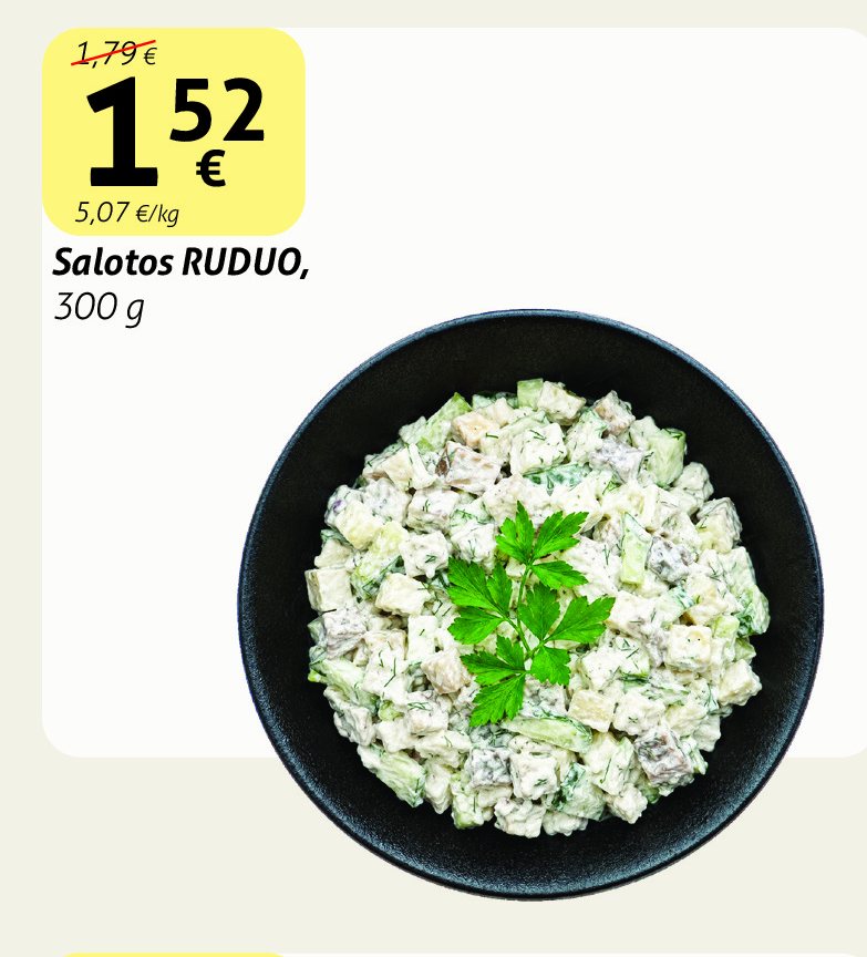 Salotos RUDUO, 300 g